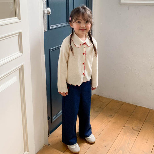 Button Denim Pants