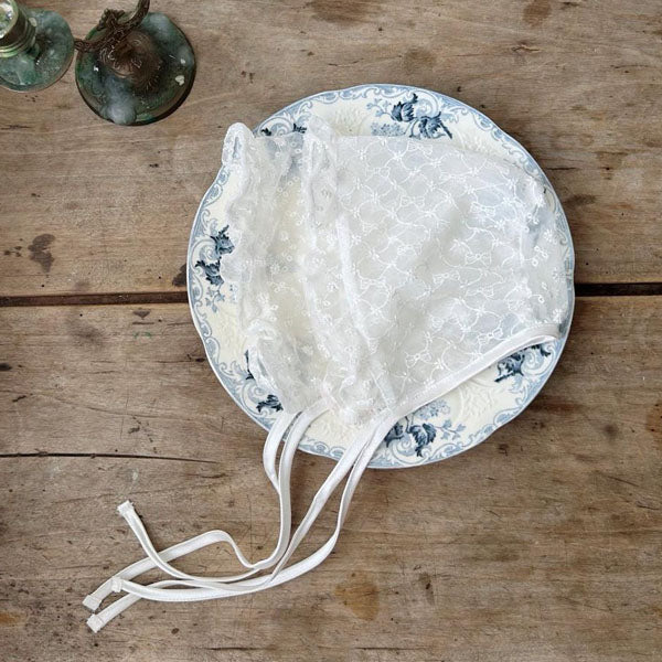 Bebe Lace Bonnet