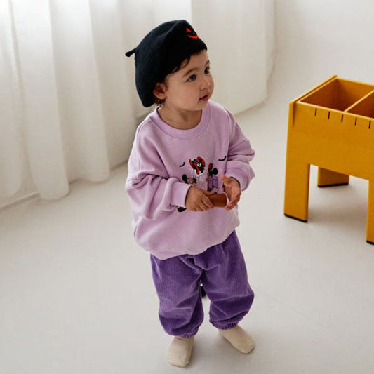 Halloween Velvet Pants