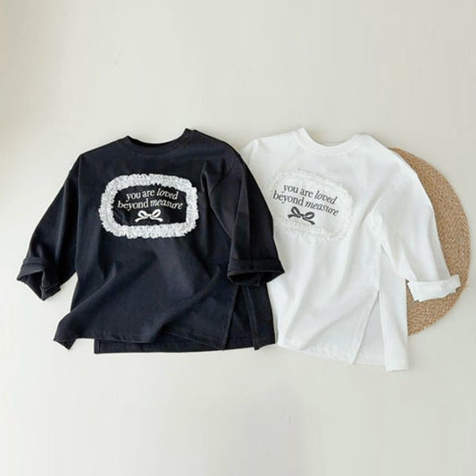 Round Lace Long Tee
