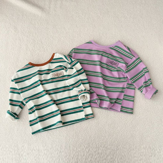 Kale Stripe Tee