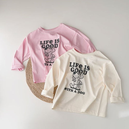 Puppy Print Tee