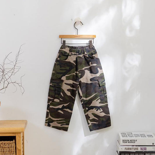 PT3110 Camo Cargo Pants