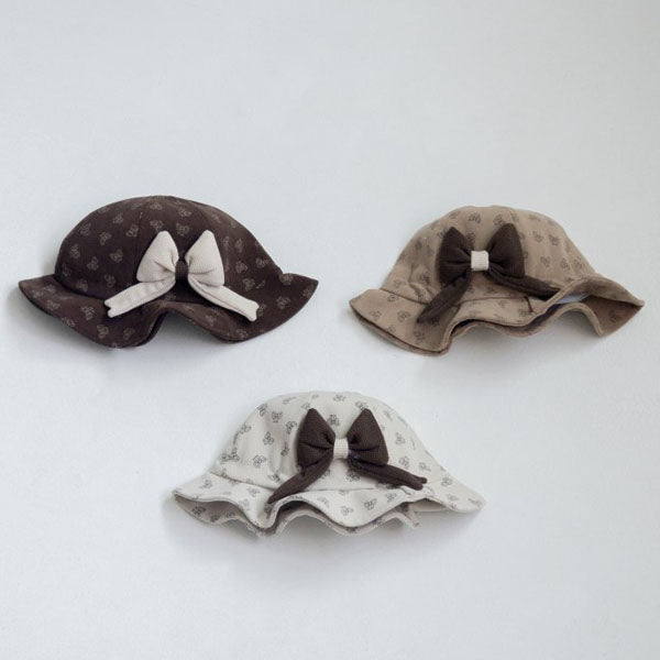Thick Ribbon Bucket Hat