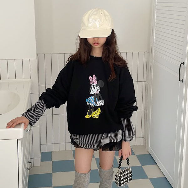 Yellow Shoes Mini Sweatshirt