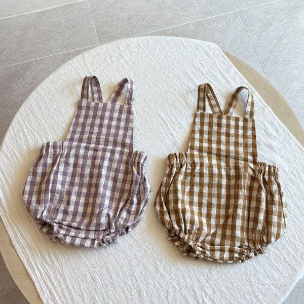 Gingham Suspender Bloomer