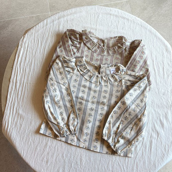 Rose Frill Blouse
