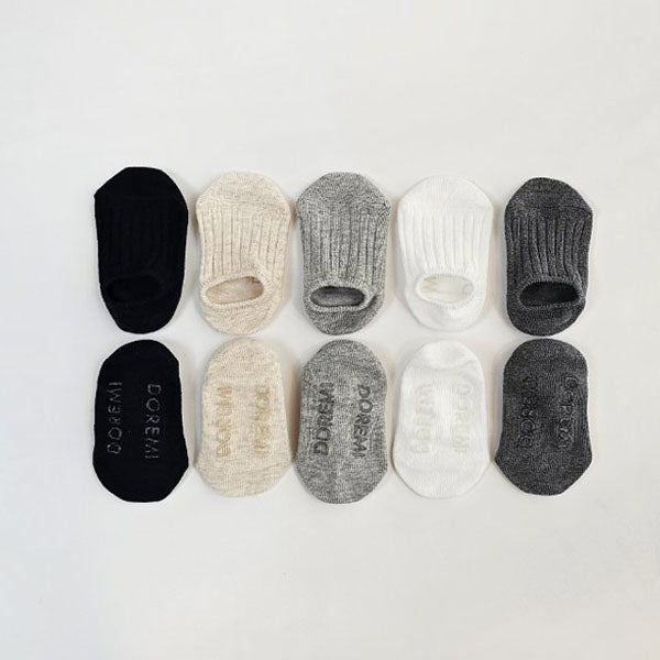 Basic No-Show Socks (5P)