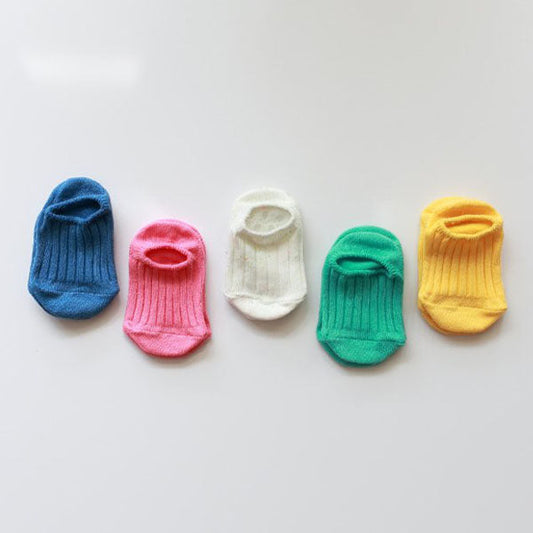 Vivid No-Show Socks (5P)