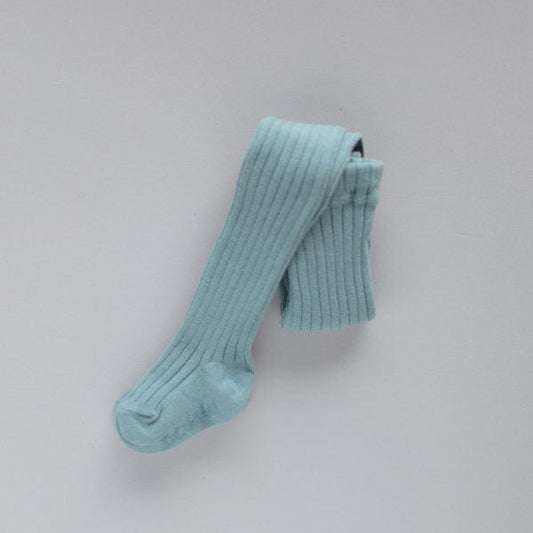 Ribbed Tights Jade Mint (1P)