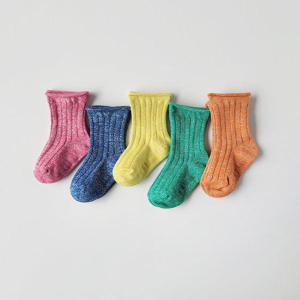 Glitter Vivid Socks (5P)