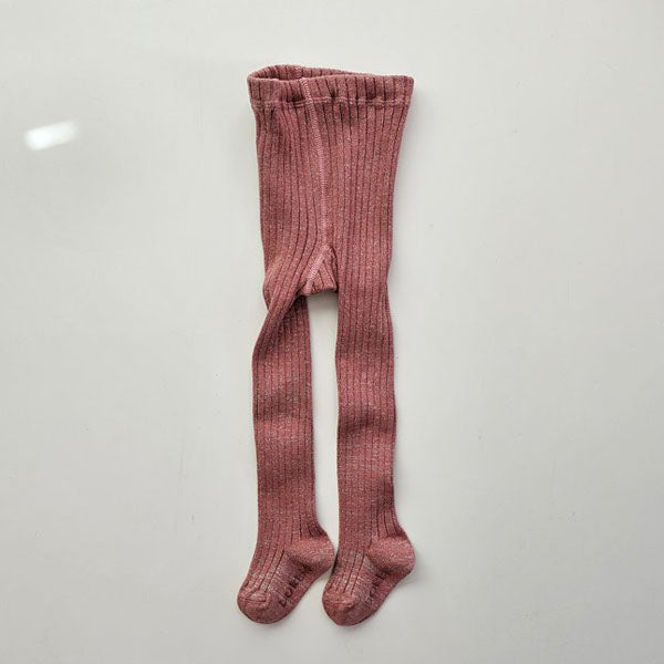 Glitter Tights Raspberry (1P)