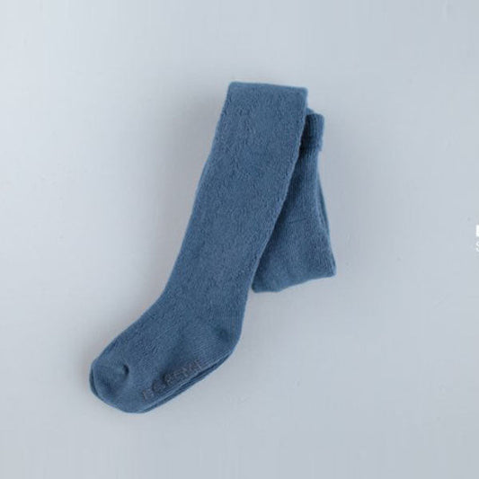 Crochet Tights Blue Navy (1P)