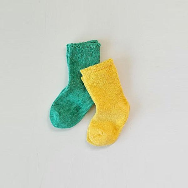 Clover Roomy Socks Yellow Set (2P)
