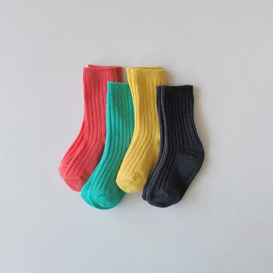 Tropical Rib Socks (4P)
