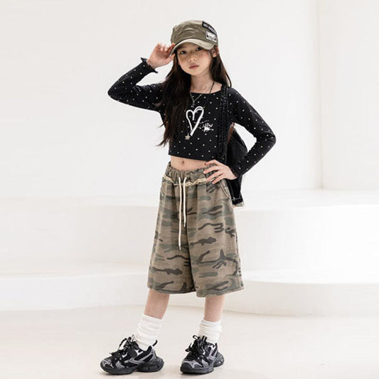 Camo Terry Bermuda Shorts