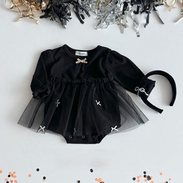 Halloween Ribbon Tulle Suit