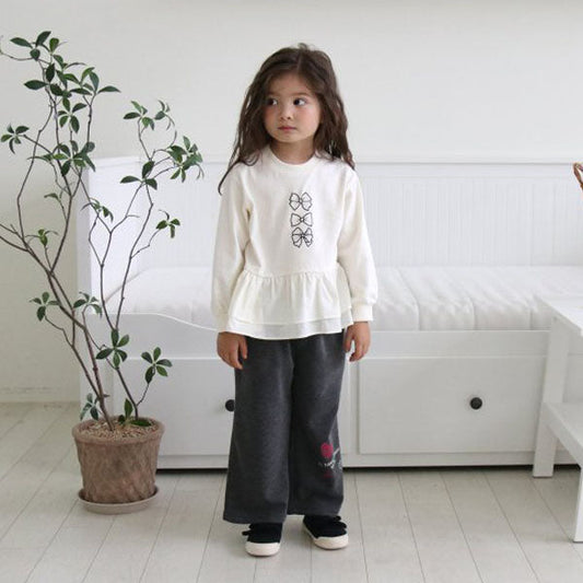 Ribbon Layered T-shirt