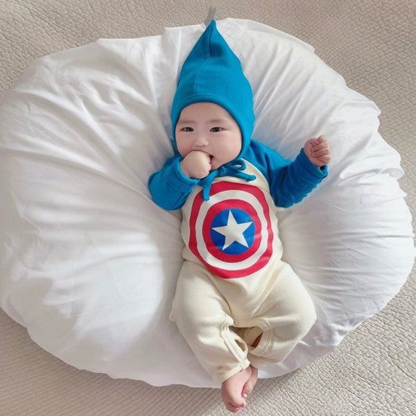 Captain Raglan (Romper + Hat Set)