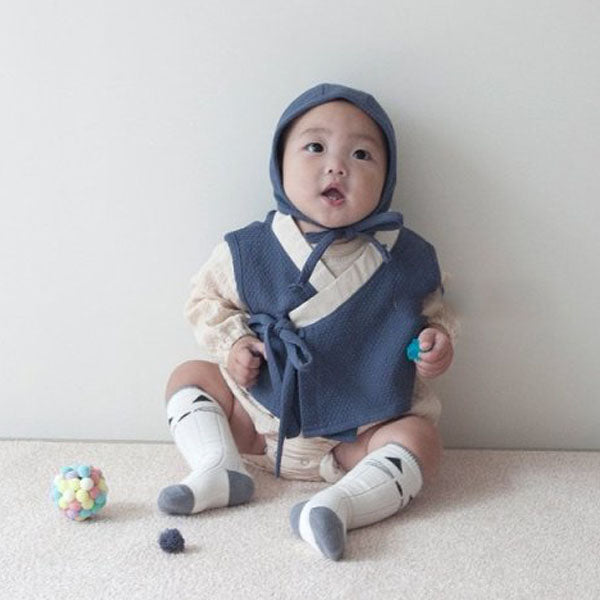 Urban Hanbok (Romper + Jacket + Bonnet Set)
