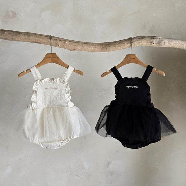 Anna Overall Tulle Romper